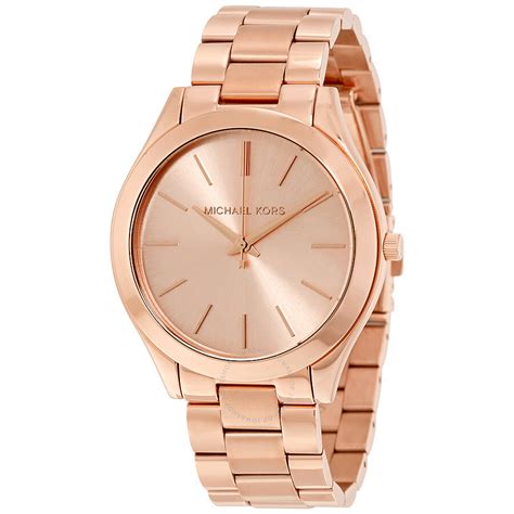 michael kors small rose gold watch|rose gold mk watch men.